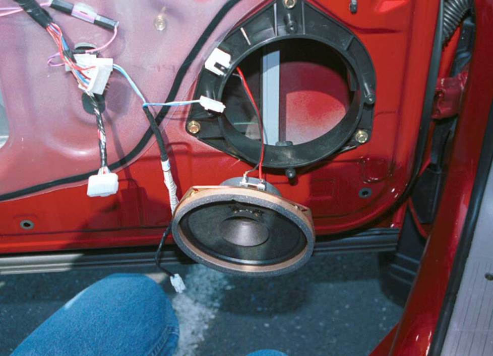 toyota tundra factory speaker removal