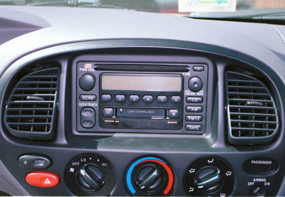 toyota tundra factory radio