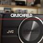 JVC CW-DRA8 Crutchfield: JVC CW-DRA8 compact powered subwoofer