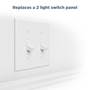 Brilliant Smart Home Control From Brilliant: Double Gang