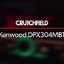 Kenwood DPX304MBT Crutchfield: Kenwood DPX304MBT display and controls demo