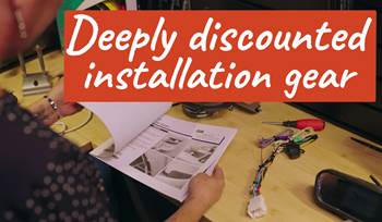 Video: Discounted car stereo installation gear
