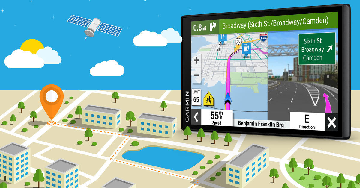 Garmin dēzl™ OTR 610 Portable GPS navigator with 6 screen for truckers at  Crutchfield