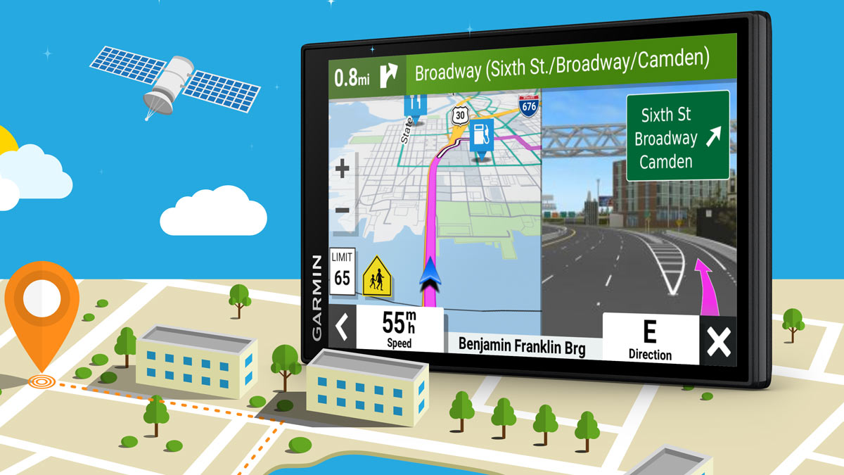7-Inch Touch Screen GPS Navigator With 2025 Maps – Voice Guidance For Car, Truck, Or Bike