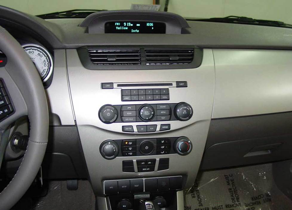 ford focus factory radio