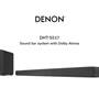 Denon DHT-S517 From Denon: DHTS517 Dolby Atmos Sound Bar