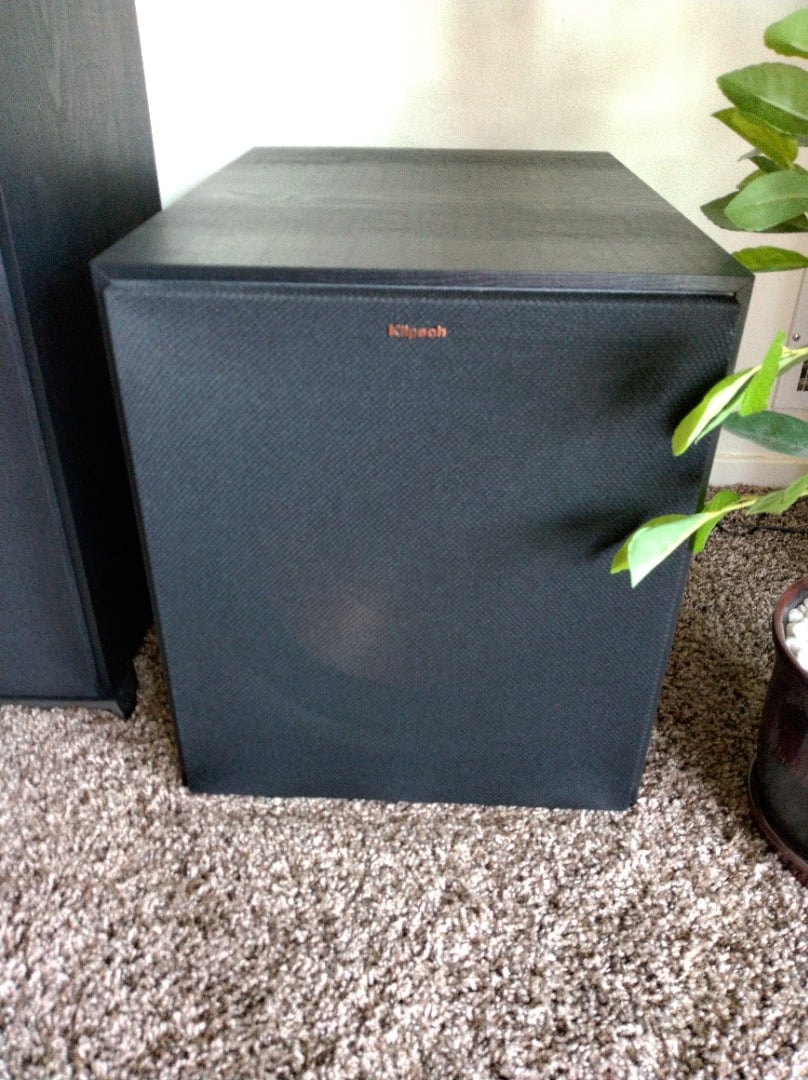 Customer Reviews Klipsch Reference R120SW Powered subwoofer at