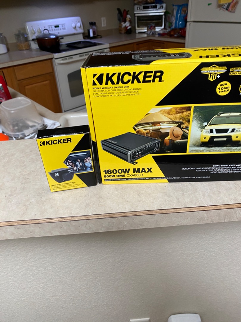 Customer Reviews: Kicker 46CXA800.1T CX Series mono