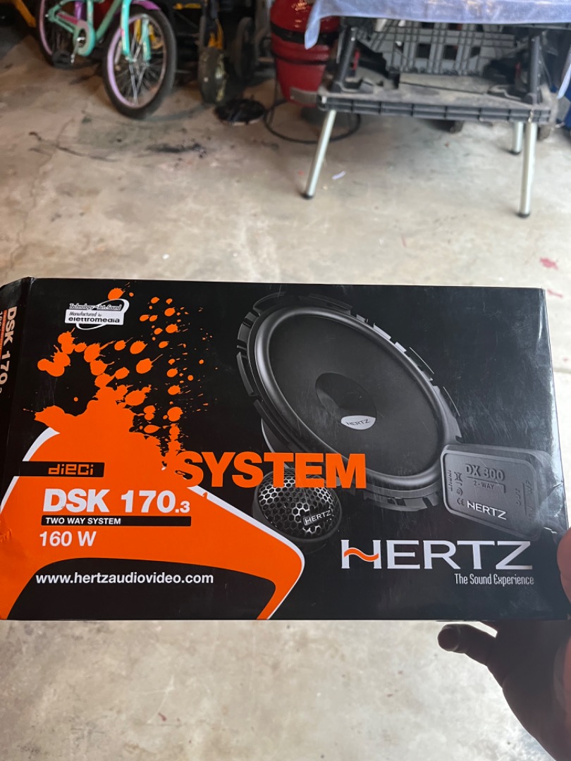 Customer Reviews: Hertz DSK 170.3 Dieci Series 6-3/4 component speaker  system at Crutchfield