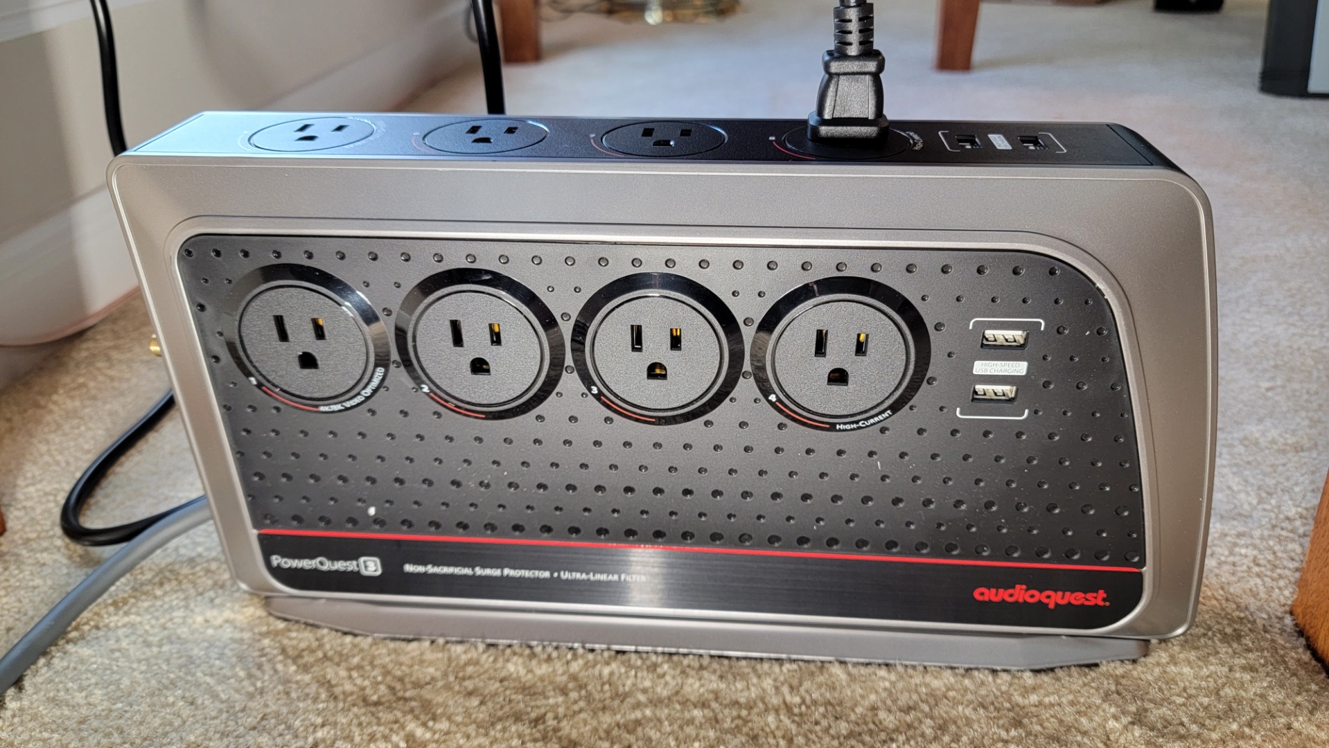 Customer Reviews: AudioQuest PowerQuest 3 Power line conditioner and ...