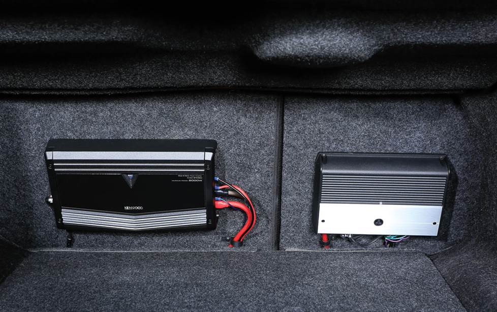 Amps in trunk