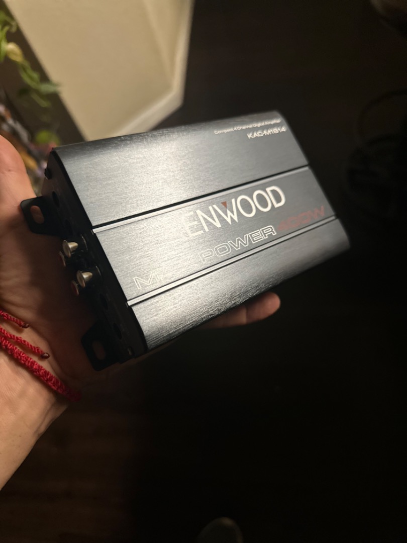 Subwoofer Amplifier KAC-M3004 Compact 600W 4-Channel Car/Marine