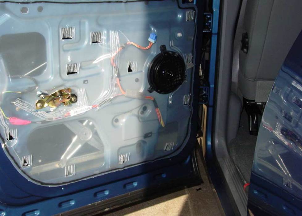 06-09 Dodge Ram Mega Cab Rear Door Wiring Harness