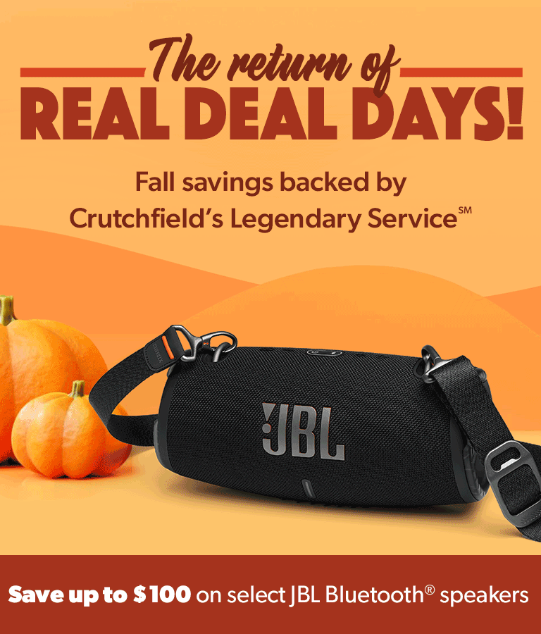 Crutchfield Car Stereo and Audio, Speakers, Home Theater, Pro Audio, TVs