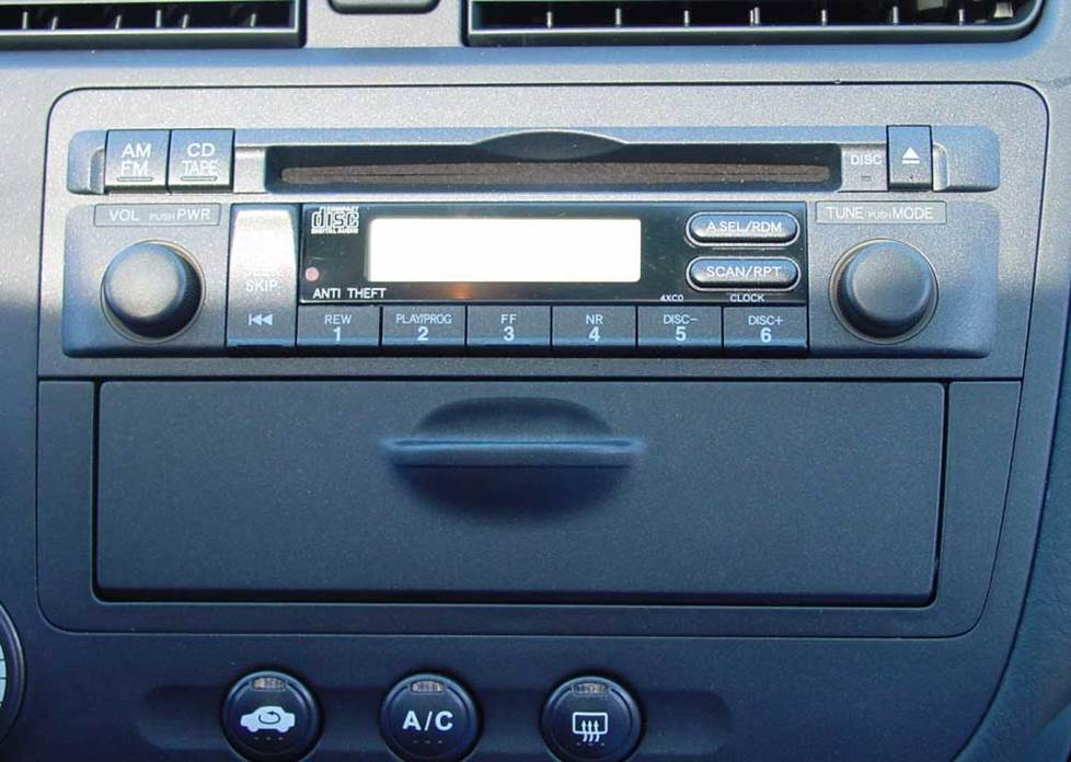 honda civic factory CD stereo