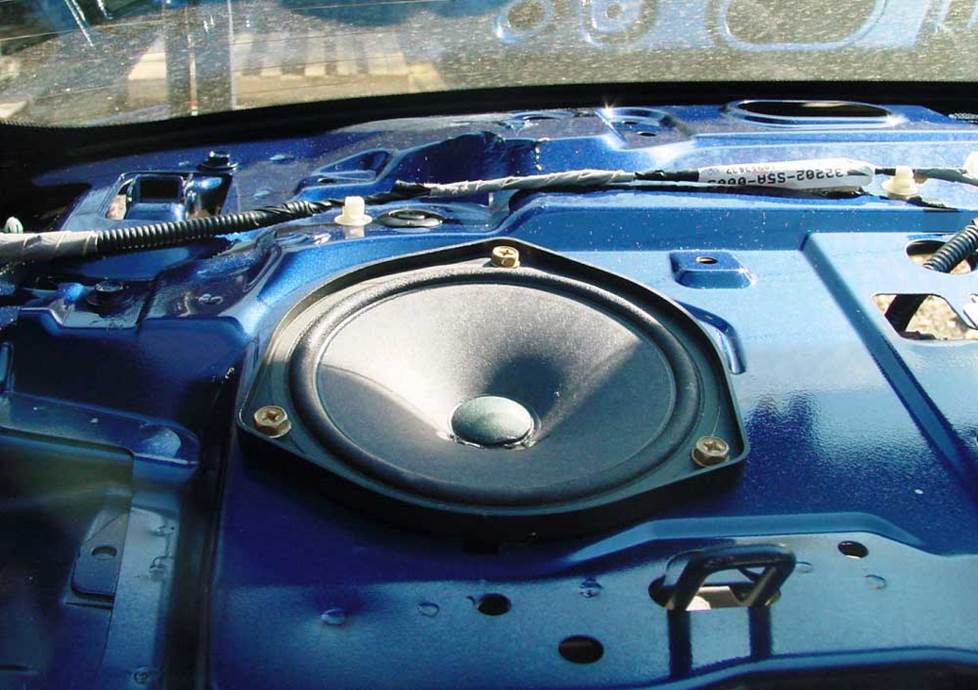 honda civic rear deck speaker