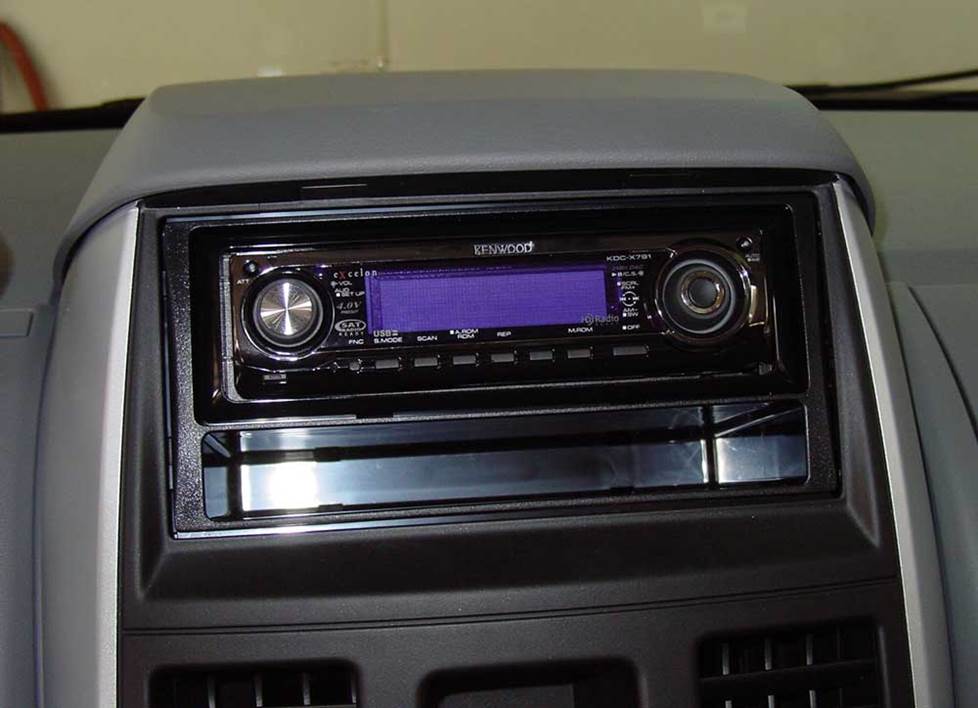 chrysler town and country radio kit