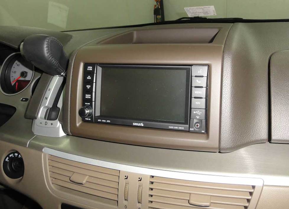 vw routan radio