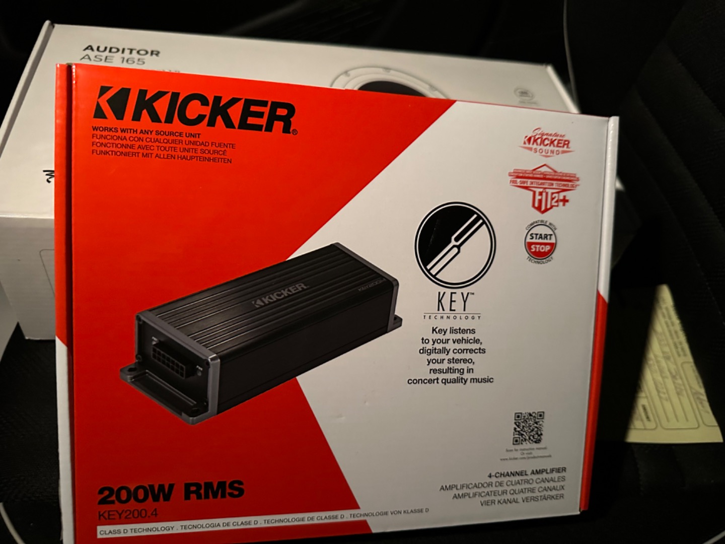 Customer Reviews: Kicker 47KEY200.4 Compact 4-channel car 