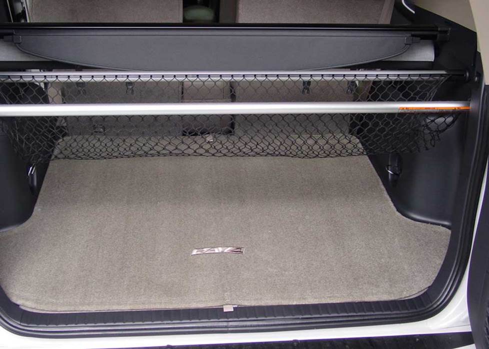 Toyota RAV4 cargo area