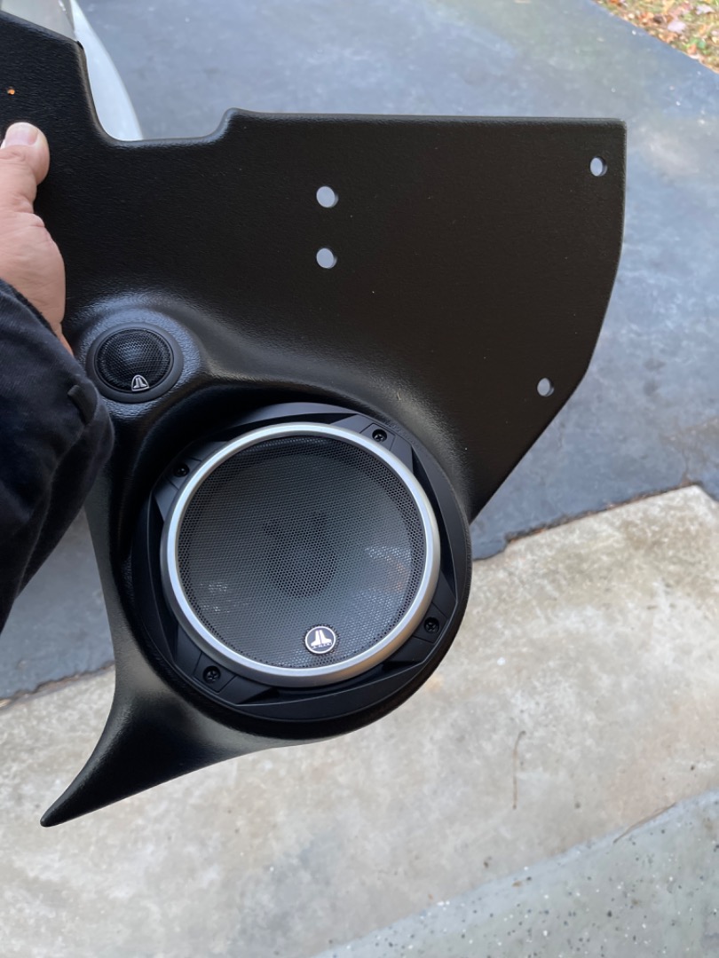 Customer Reviews QForms Kick Panel Enclosures (Black) Install 61/2