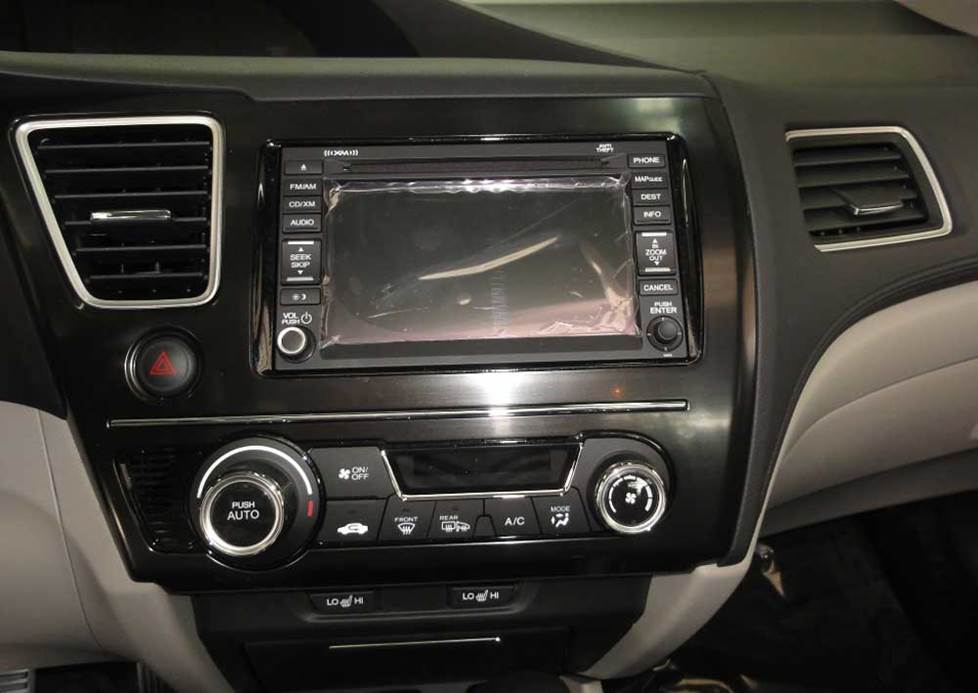 2013 honda civic radio