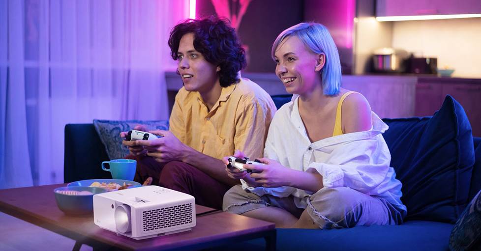 Optoma UHZ66 compact 4K laser home theater projector