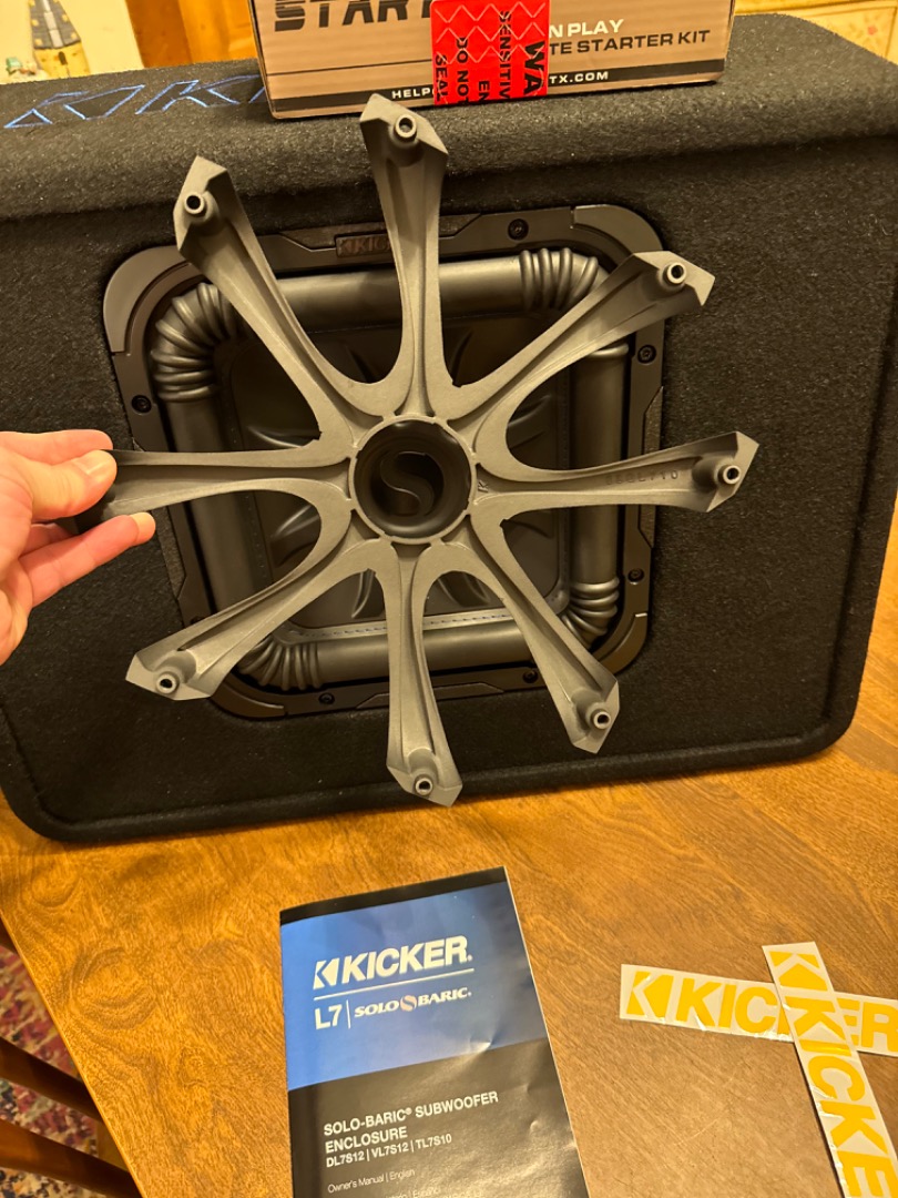 Customer Reviews Kicker 08GL710 10" grille for SoloBaric L5 and L7