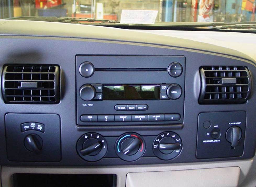 2005 on sale f350 dash