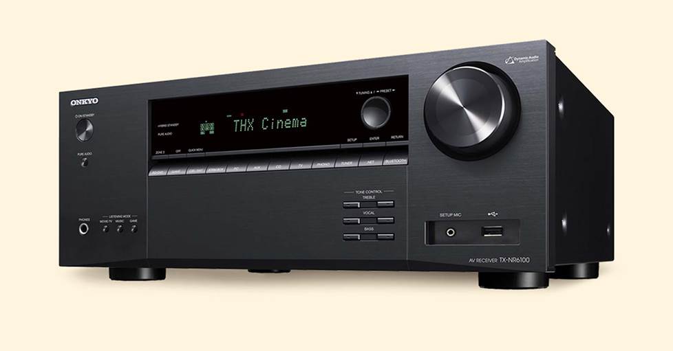 Onkyo TX-NR6100 7.2-channel home theater receiver