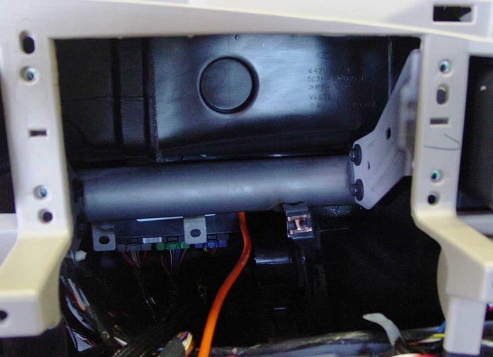 ford f-250 radio cavity