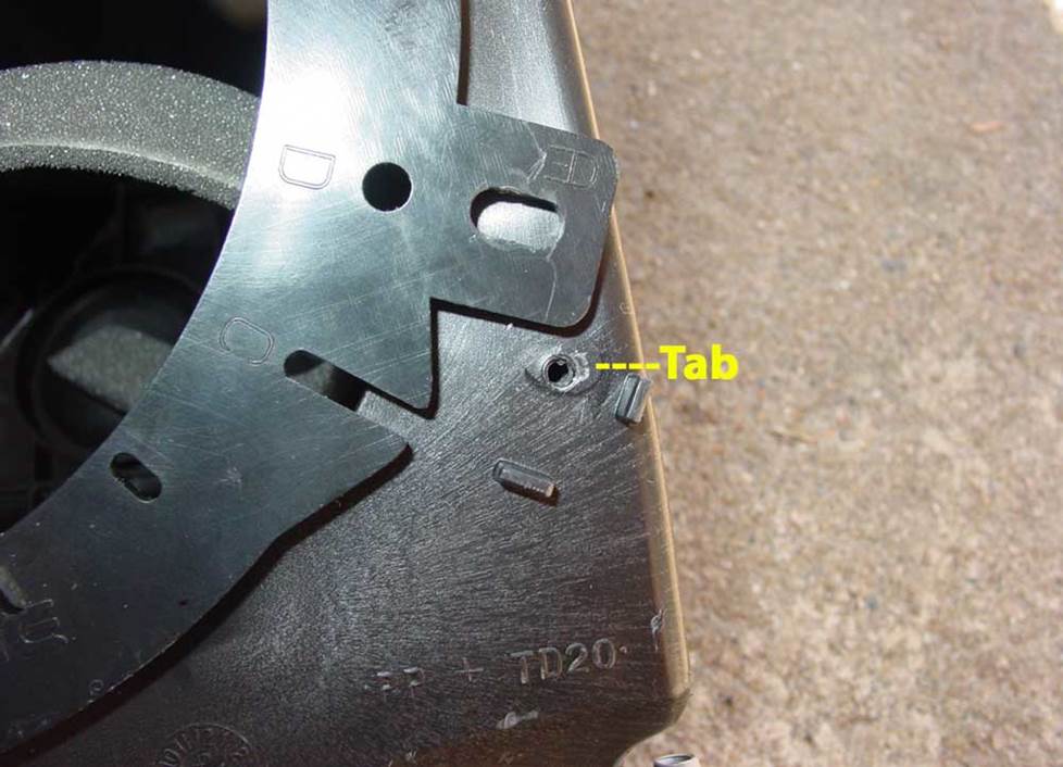 Speaker tabs