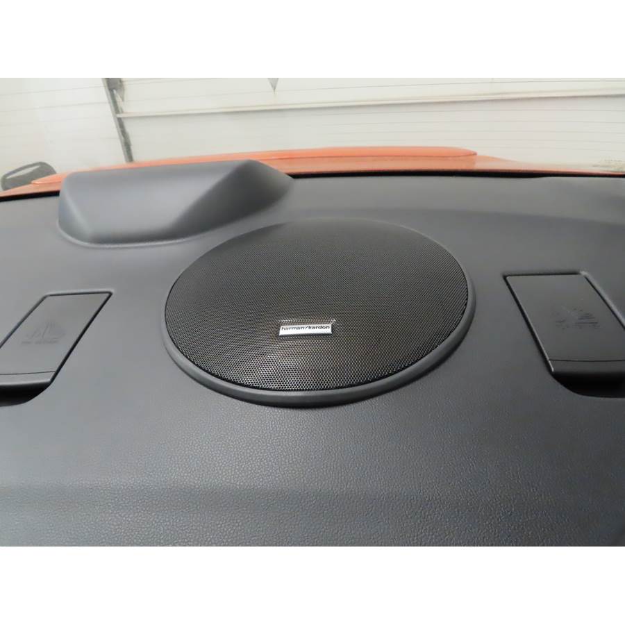 2023 Subaru WRX Rear deck center speaker location