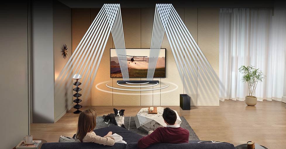 Illustration of Dolby Atmos height virtualization