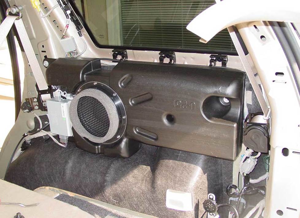 2006 ford discount explorer subwoofer enclosure