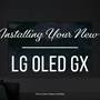 LG OLED77GXPUA From LG: Installing your new OLED GX