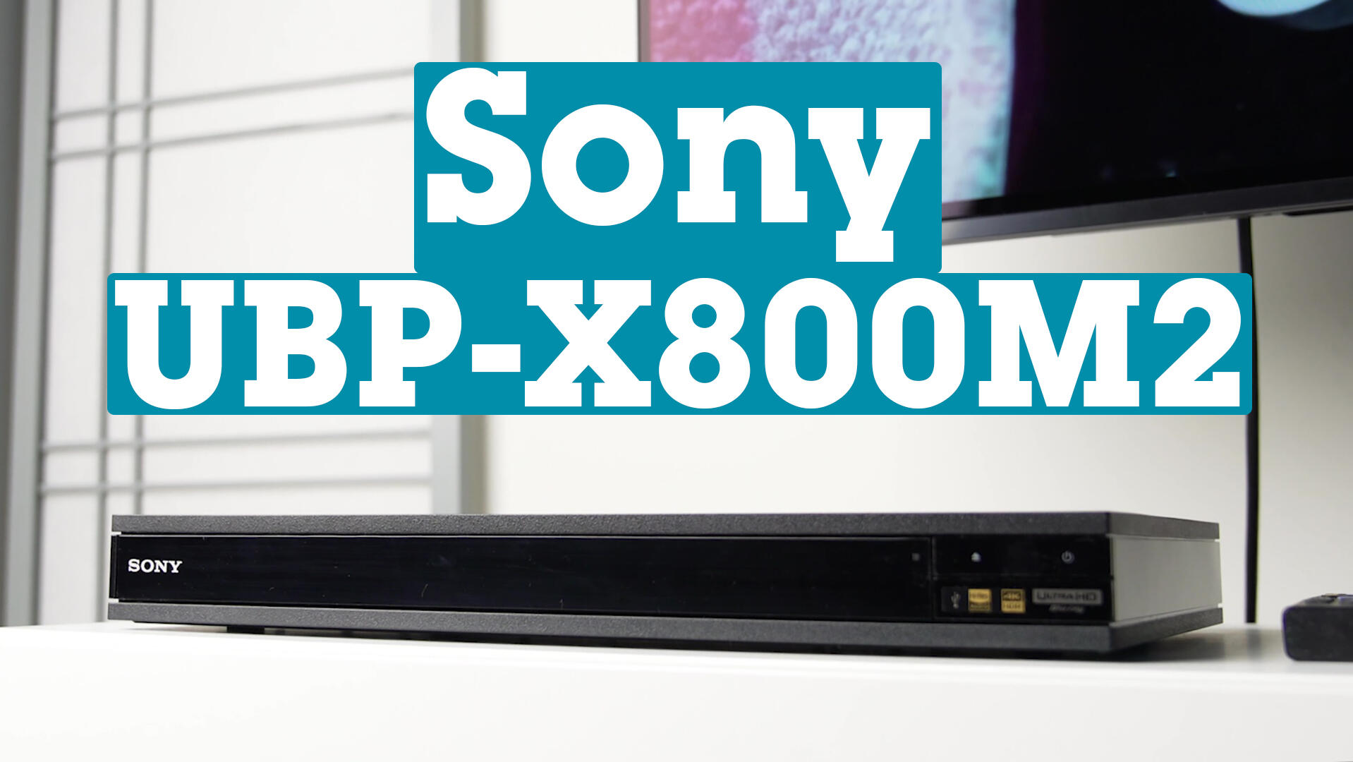 Sony UBP-X800M2 4K Ultra HD Blu-ray player with Wi-Fi® and Bluetooth® at  Crutchfield