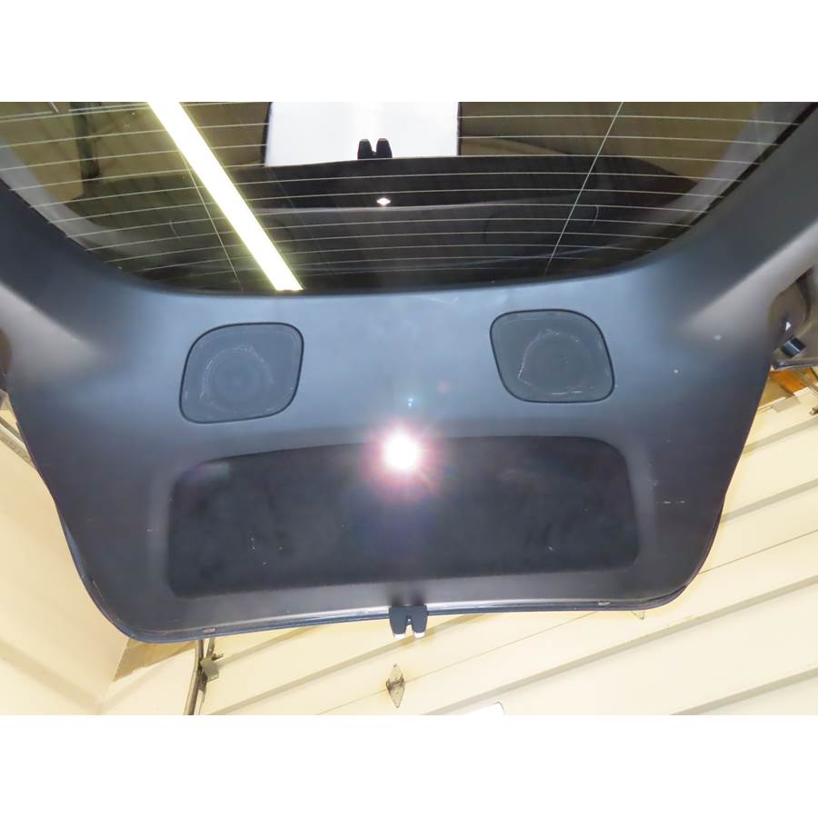 2020 Tesla Model Y Tail door speaker location