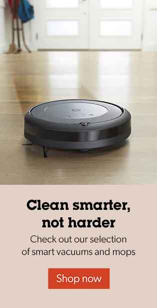 Clean smarter, not harder. Check out our selection of smart vacuums and mops. Shop now.