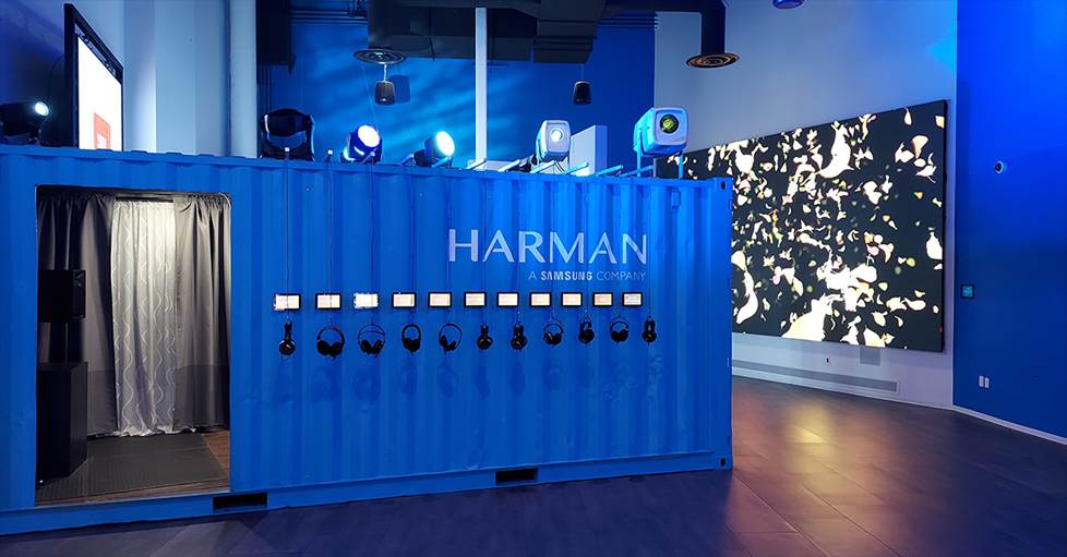Harman entrance