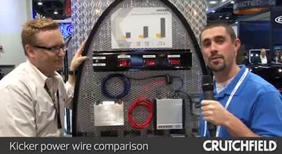 Video: Kicker car amplifier power wire
