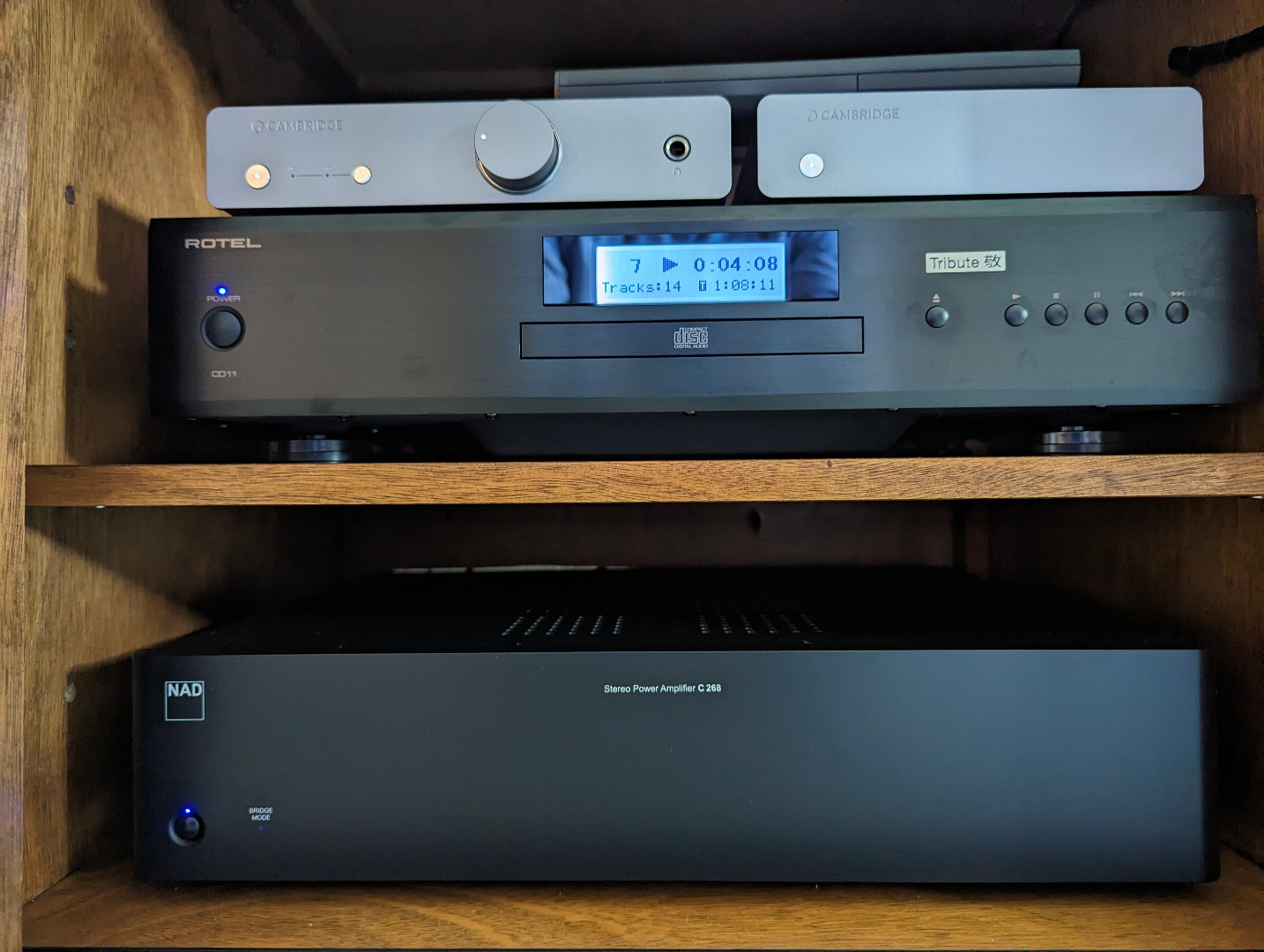 Customer Reviews: NAD C 268 Stereo power amplifier at Crutchfield