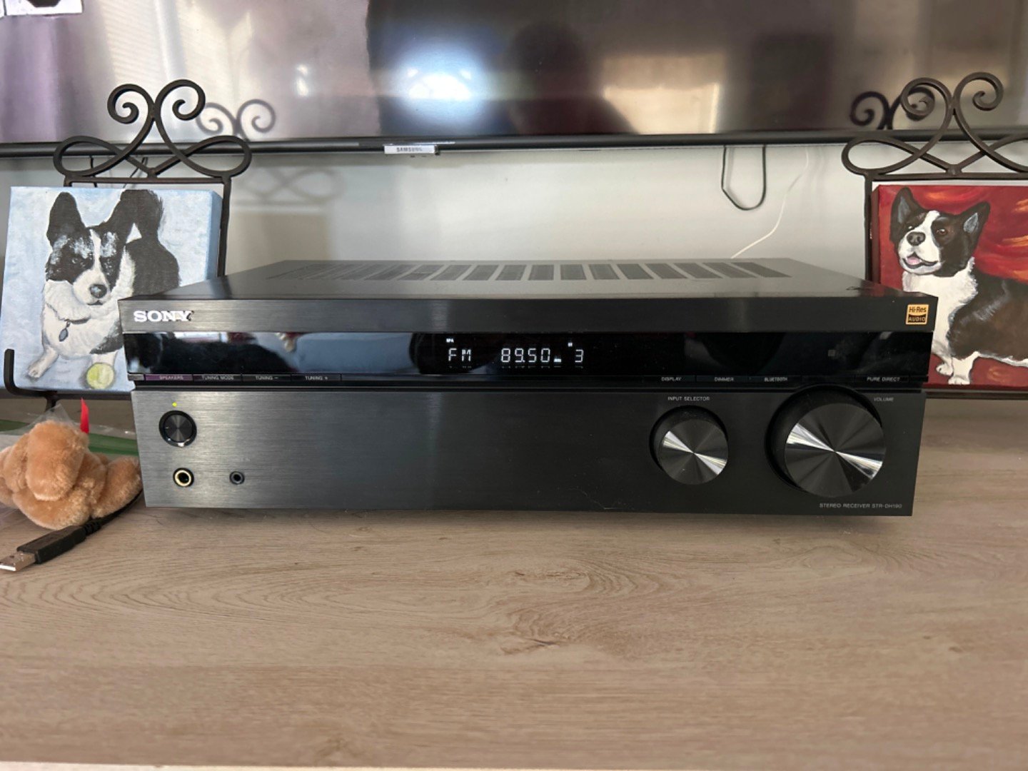 【美品】SONY STR-DH190 Sony STR-DH190 Bluetooth Home Stereo Receiver With AV Sound