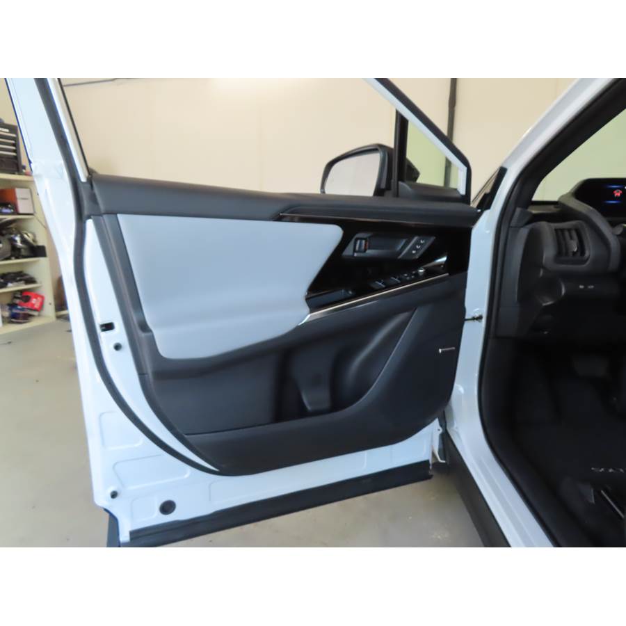 2023 Subaru Solterra Front door speaker location