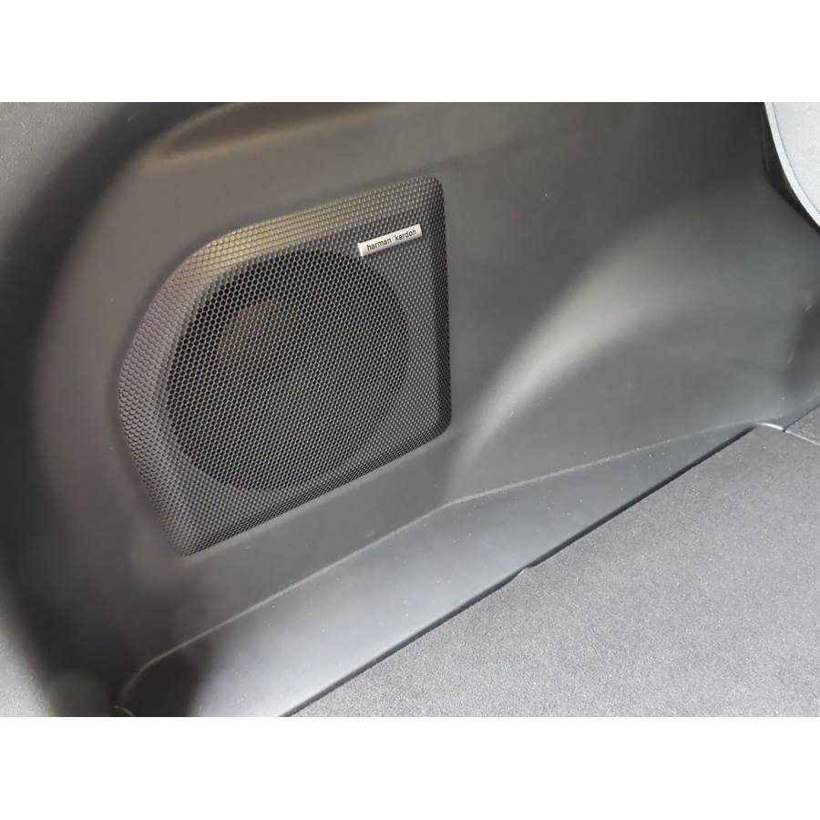 2023 Subaru Solterra Far-rear side speaker location