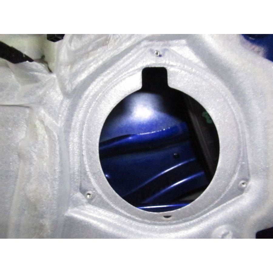 2014 Fiat 500L Front speaker removed