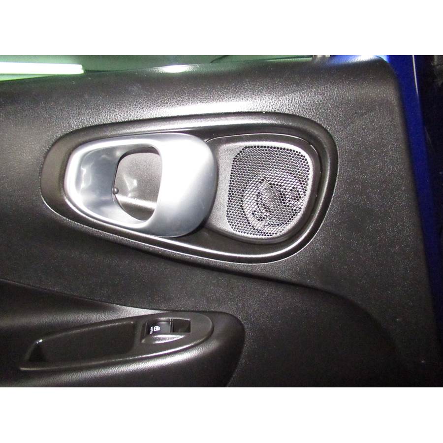2016 Fiat 500L Rear door tweeter location