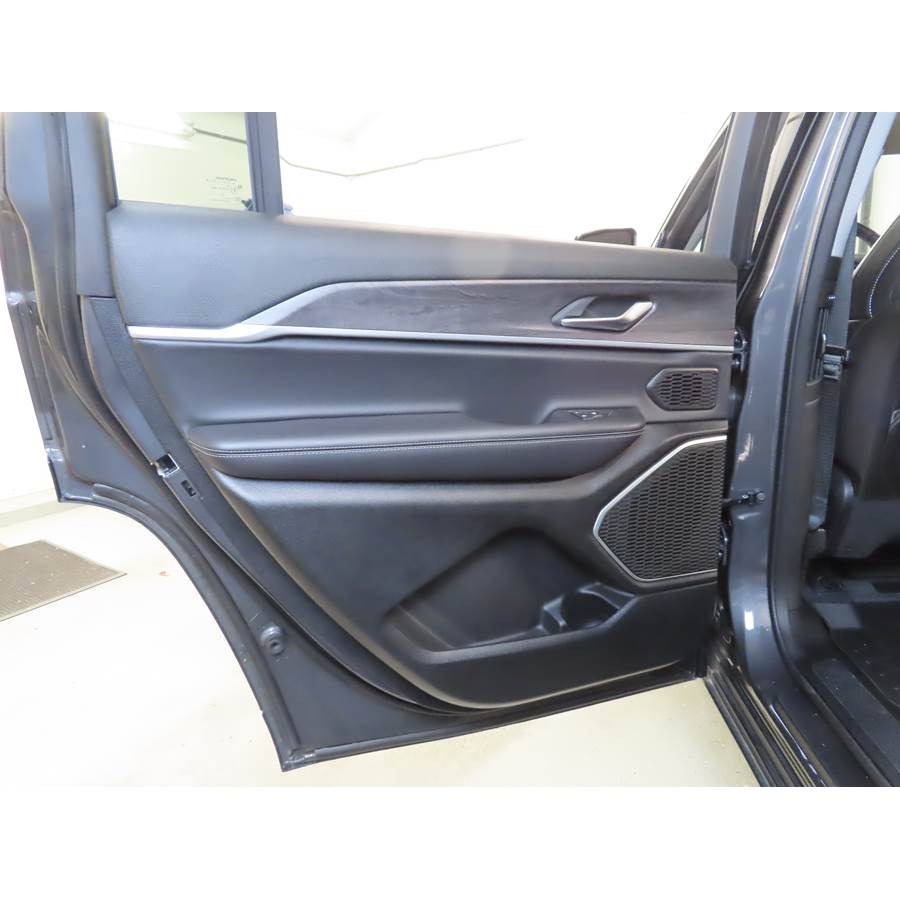 2025 Jeep Grand Cherokee Rear door speaker location