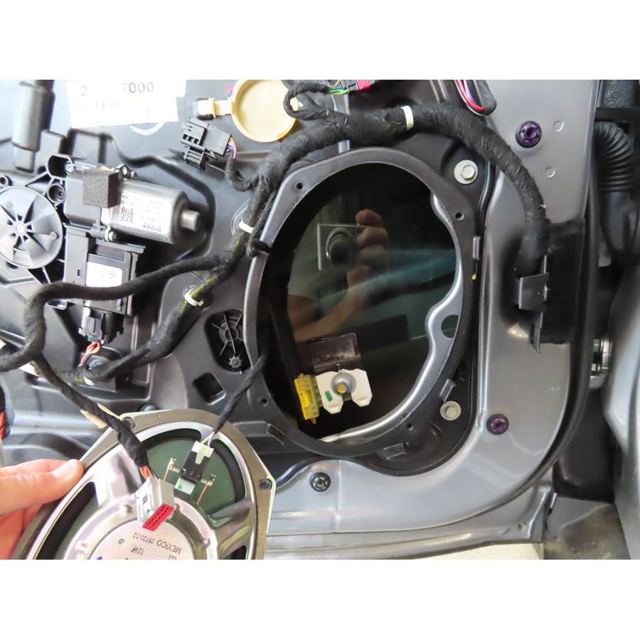 2024 Jeep Compass Front speaker removed