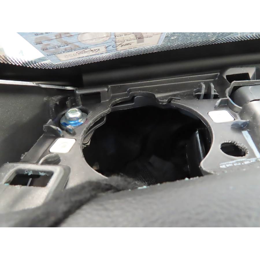 2025 Jeep Compass Dash speaker removed